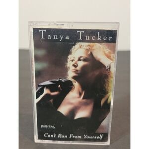 Tanya Tucker Can't Run From Yourself Cassette‎ 1992 Liberty Records